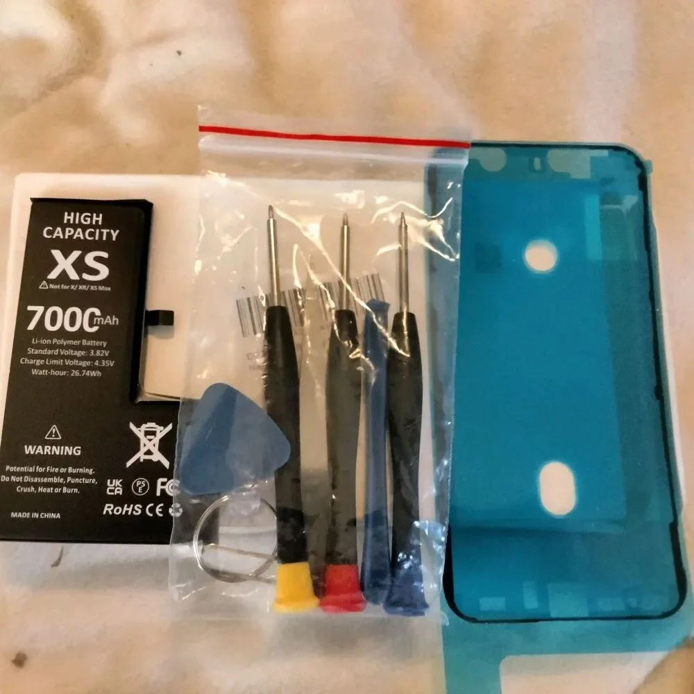 Battery For iPhone Xs 7000 Mah High Capacity Replacement Battery